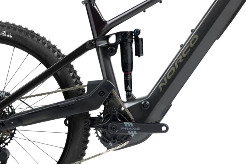 Rower elektryczny NORCO Sight VLT CX C2 Raw Black/Liquid Current 2026