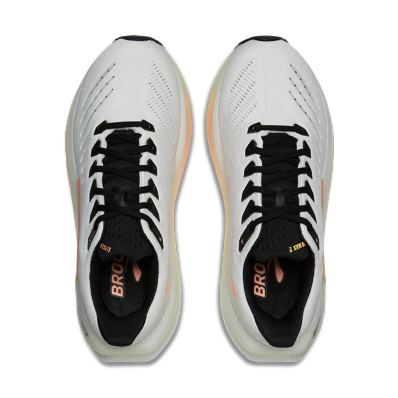 Buty do biegania damskie Glycerin Max 2 biało-pomarańczowe