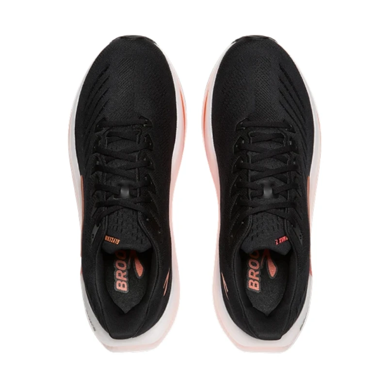 Buty do biegania męskie Brooks Glycerin Max 2 czarno-pomarańczowe