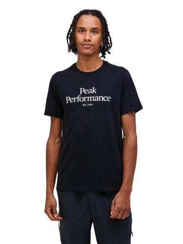 Koszulka męska Peak Performance Original Tee black / offwhite
