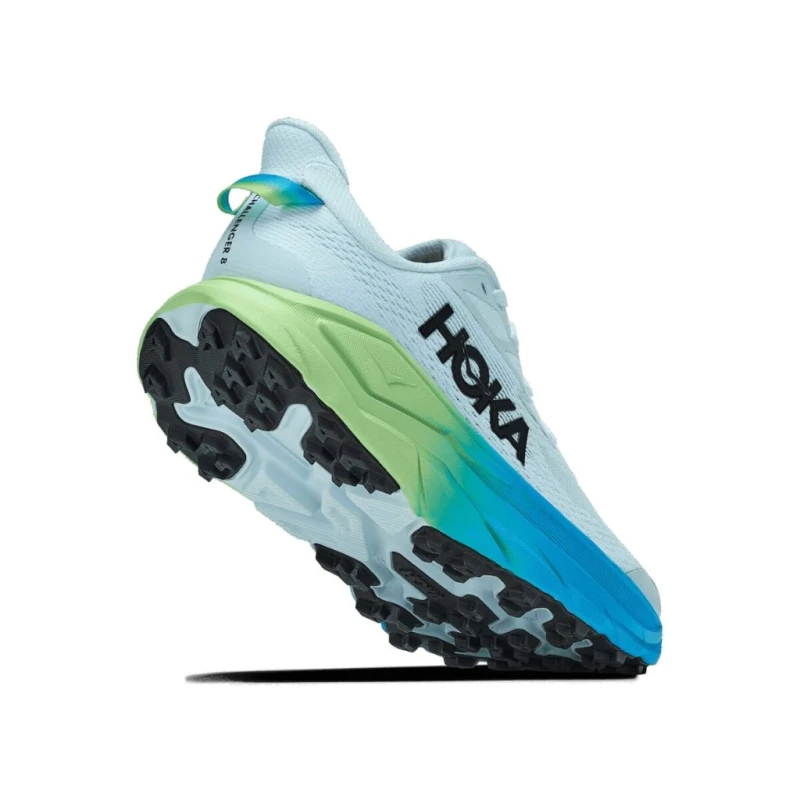 Buty biegowe damskie HOKA Challenger 8 glimmering blue / tart apple