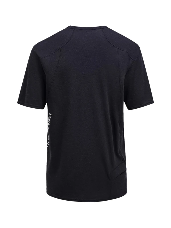 Koszulka męska Peak Performance Trail Wool Blend SS black