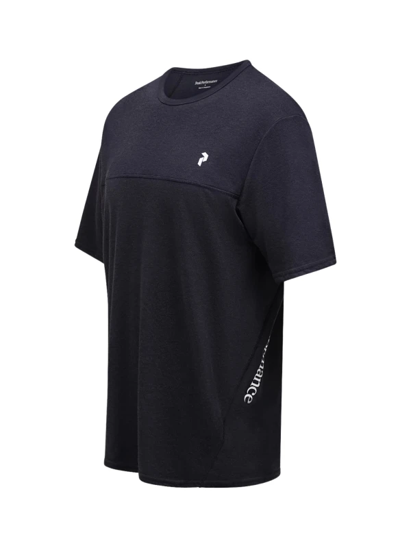 Koszulka męska Peak Performance Trail Wool Blend SS black