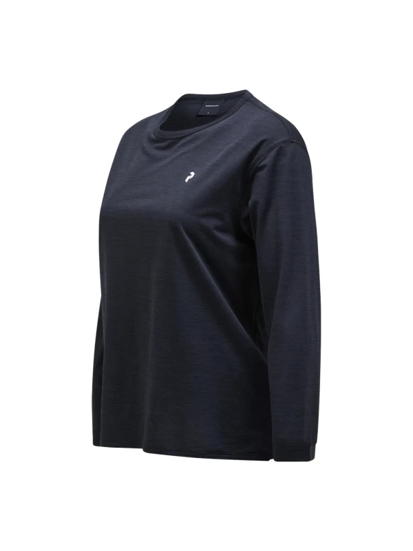Koszulka damska Peak Performance Trail LS black