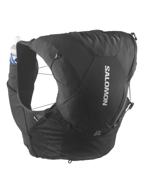 Kamizelka do biegania damska Salomon Advance Skin 12 Set black/asphalt