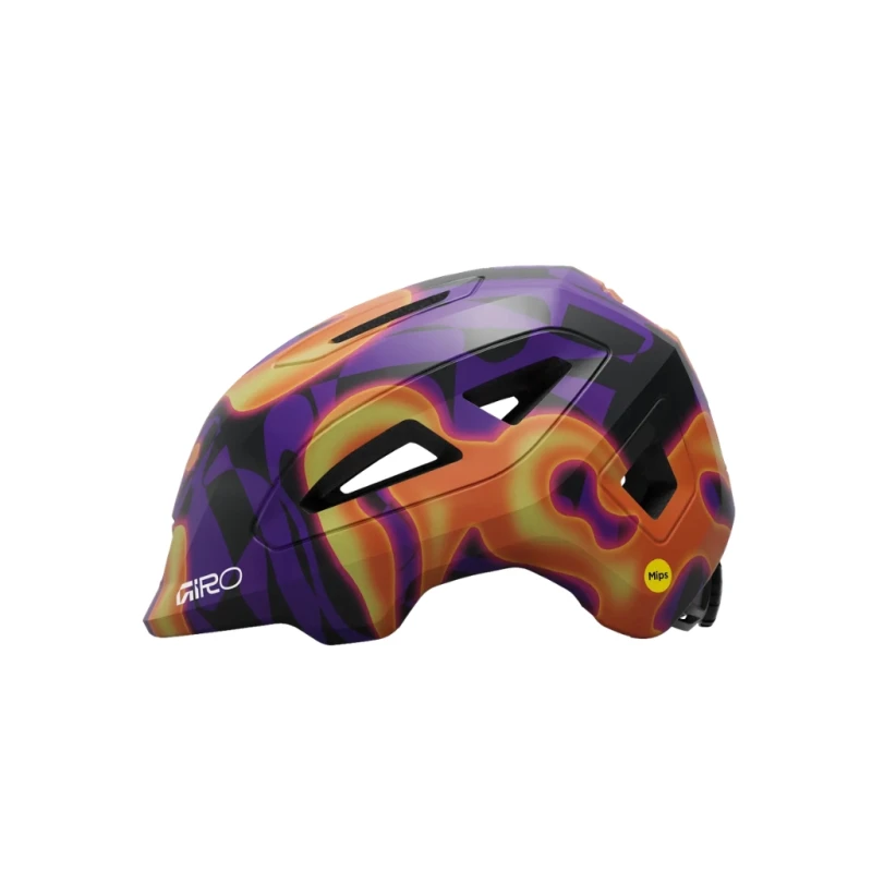 Kask rowerowy dziecięcy GIRO Scamp Mips II purple lava
