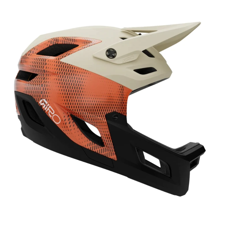 Kask rowerowy full face GIRO Coalition Spherical motion orange
