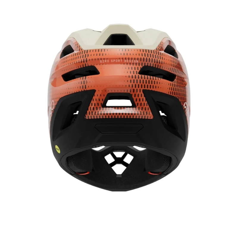 Kask rowerowy full face GIRO Coalition Spherical motion orange
