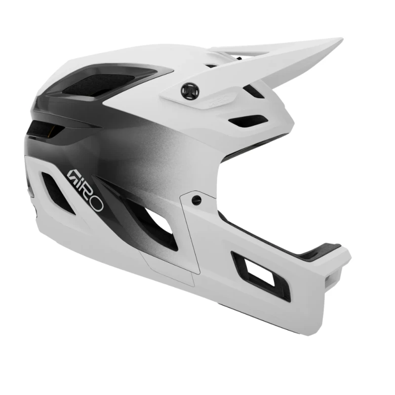 Kask rowerowy full face GIRO Coalition Spherical matte white/gloss black
