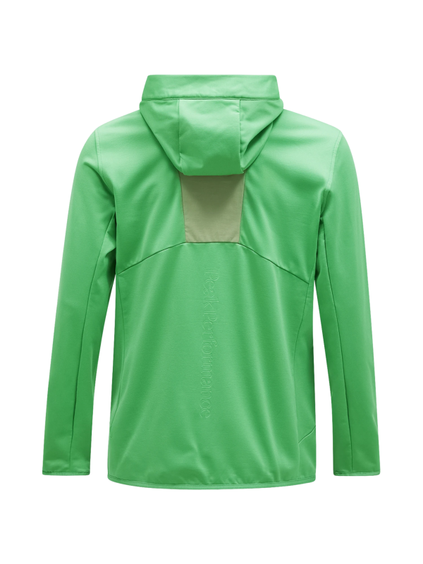 Bluza Peak Performance męska Utility Light Zip Hood zielona