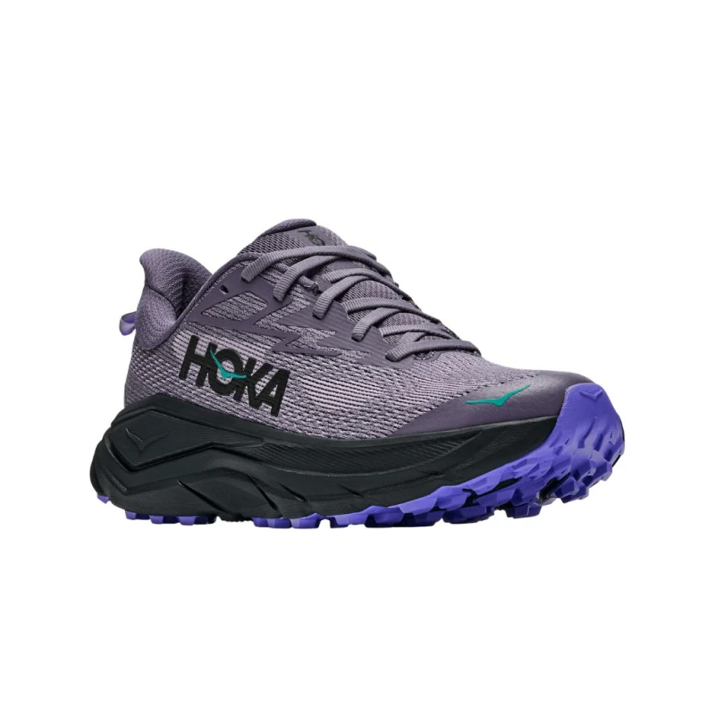 Buty biegowe damskie HOKA Challenger 8 purple fog / black