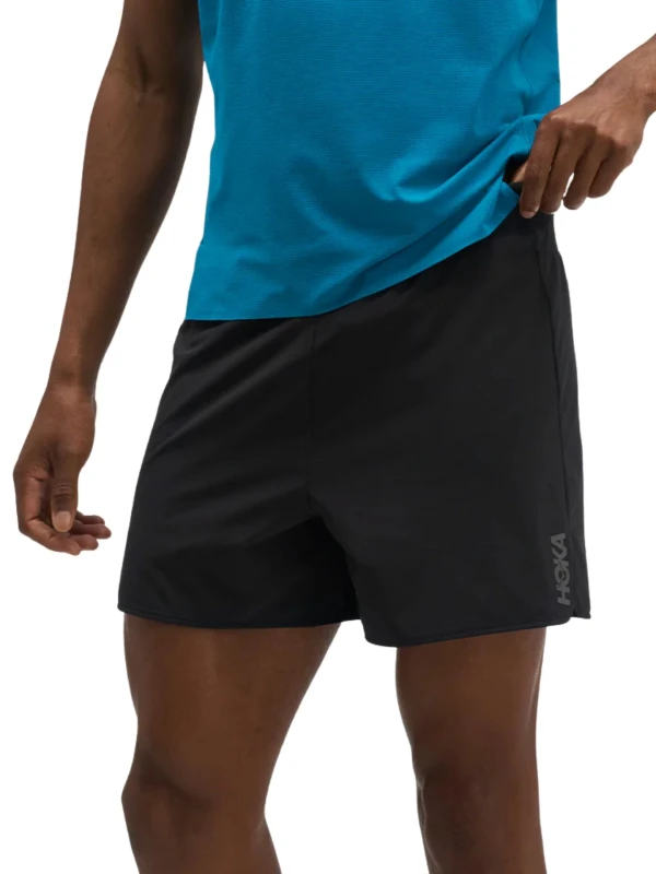 Spodenki męskie HOKA Glide Short 5'' Brief black