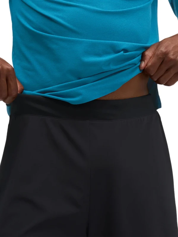 Spodenki męskie HOKA Glide Short 7'' 2in1 black