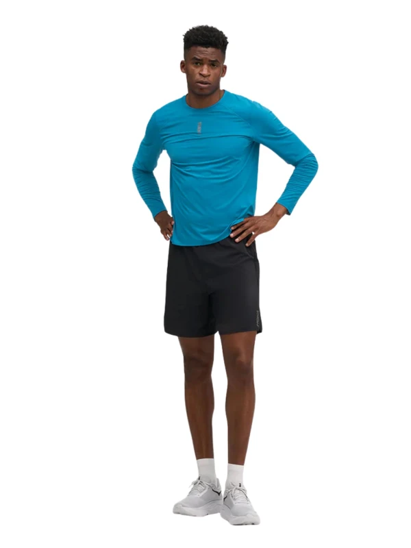 Spodenki męskie HOKA Glide Short 7'' 2in1 black