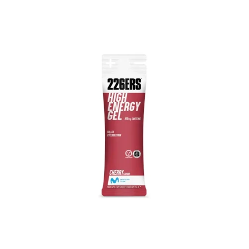Żel energetyczny 226ERS High Energy Gel wiśnia 76g kofeina 160mg
