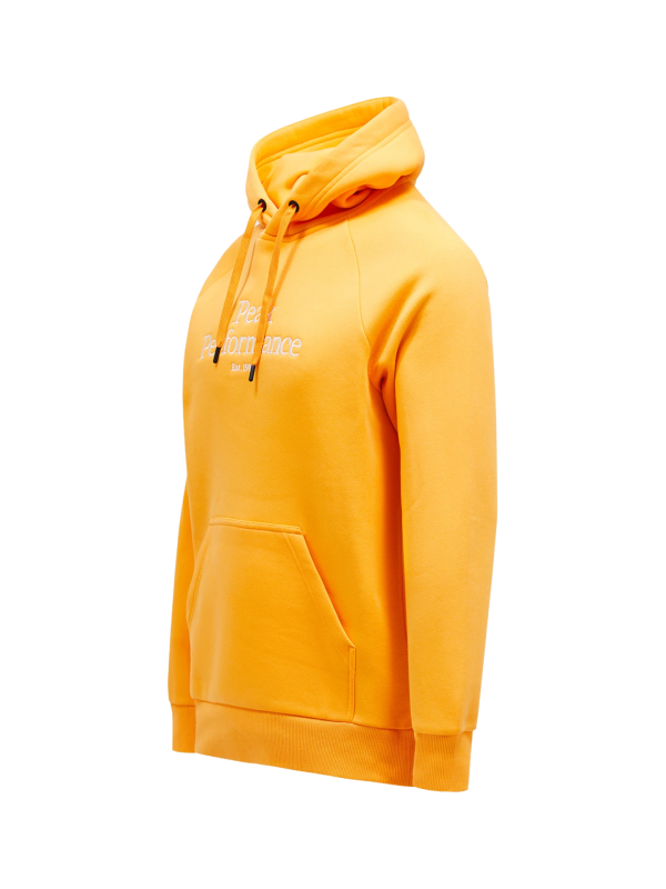 Bluza Peak Performance męska Original Hood pomarańczowa