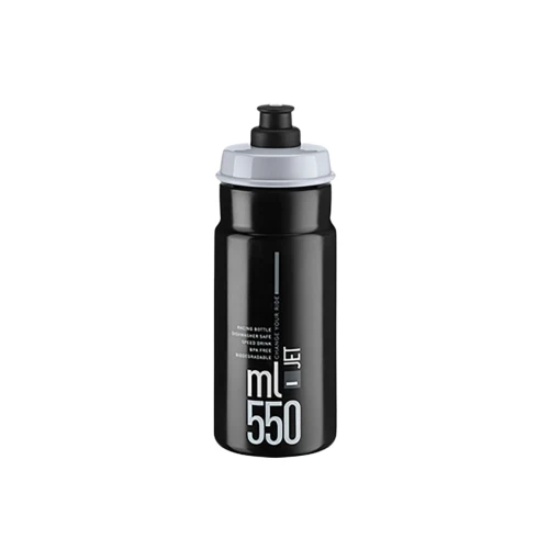 Bidon rowerowy ELITE Bottle Jet 550ml black
