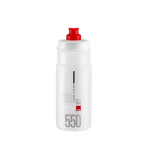 Bidon rowerowy ELITE Bottle Jet 550ml clear