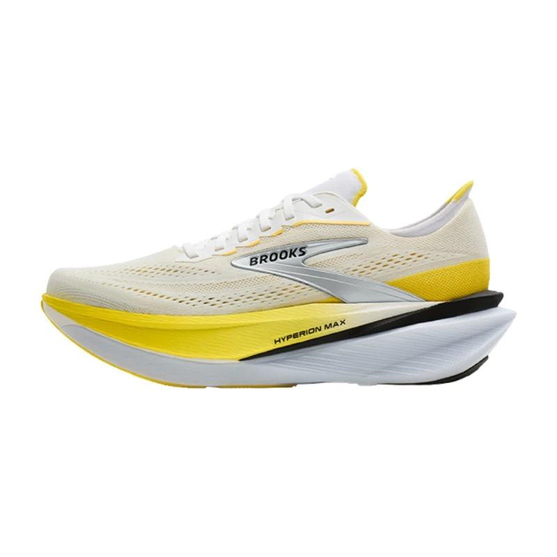 Buty do biegania damskie Brooks Hyperion Max 4 biało-żółte