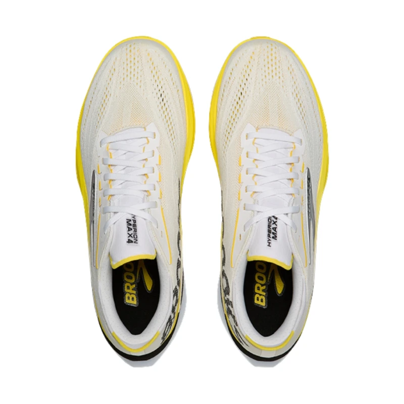 Buty do biegania damskie Brooks Hyperion Max 4 biało-żółte