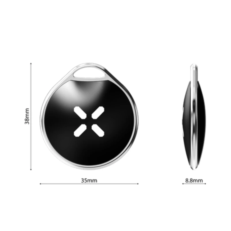 Kluczyk do zapięcia rowerowego BLACK X xKey black