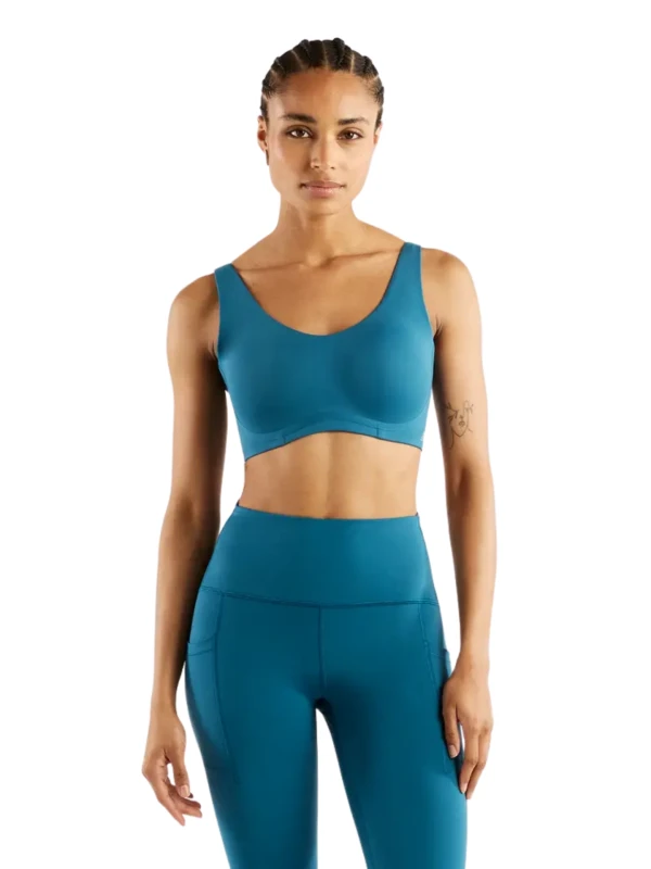 Biustonosz treningowy New Balance NB RC blue