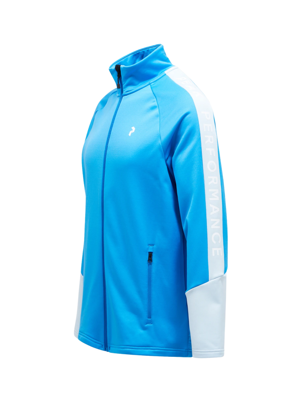 Bluza Peak Performance męska Rider Zip Jacket niebieska