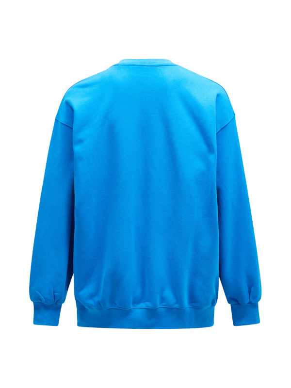 Bluza Peak Performance męska Original Terry Crew niebieska