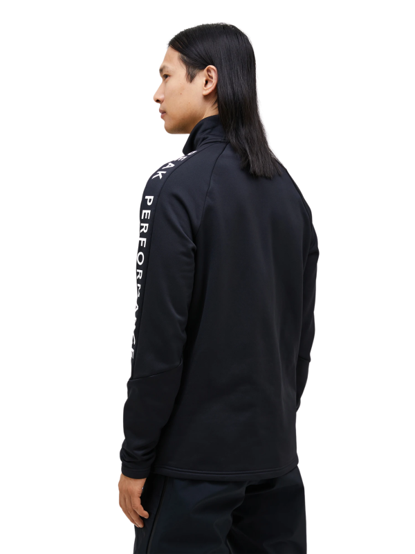 Bluza Peak Performance męska Rider Zip Jacket czarna