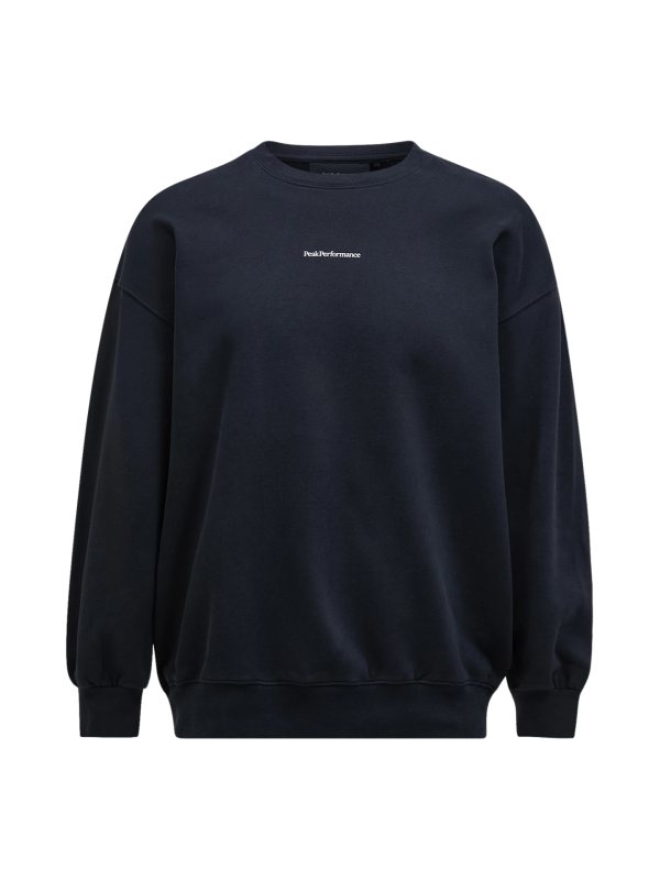 Bluza Peak Performance męska Original Terry Crew czarna