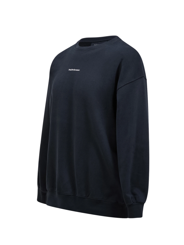 Bluza Peak Performance męska Original Terry Crew czarna