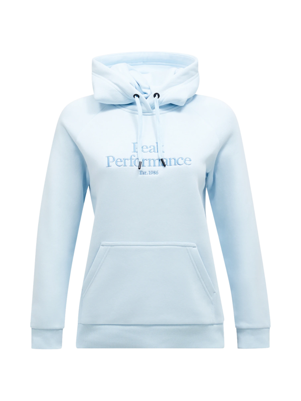 Bluza Peak Performance damska Original Hood niebieska