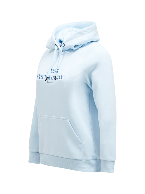 Bluza Peak Performance damska Original Hood niebieska