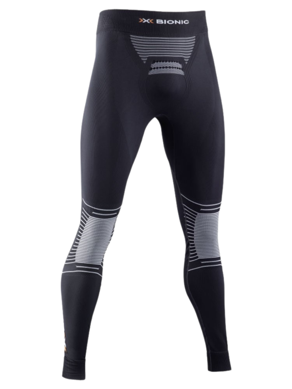 Legginsy termoaktywne męskie X-Bionic Energizer 4.0 czarno-białe