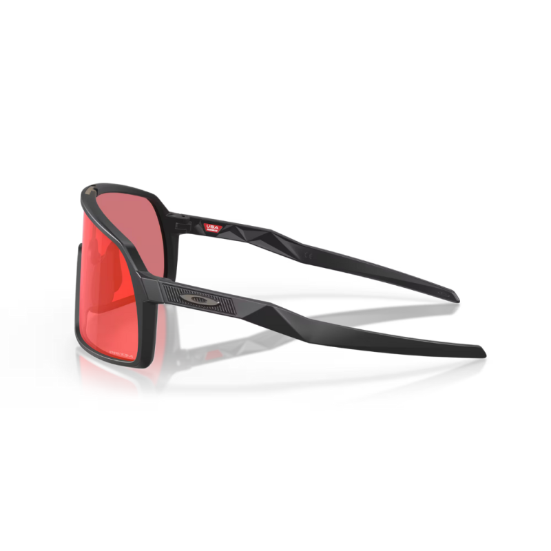 Okulary przeciwsłoneczne Oakley Sutro S czerwone