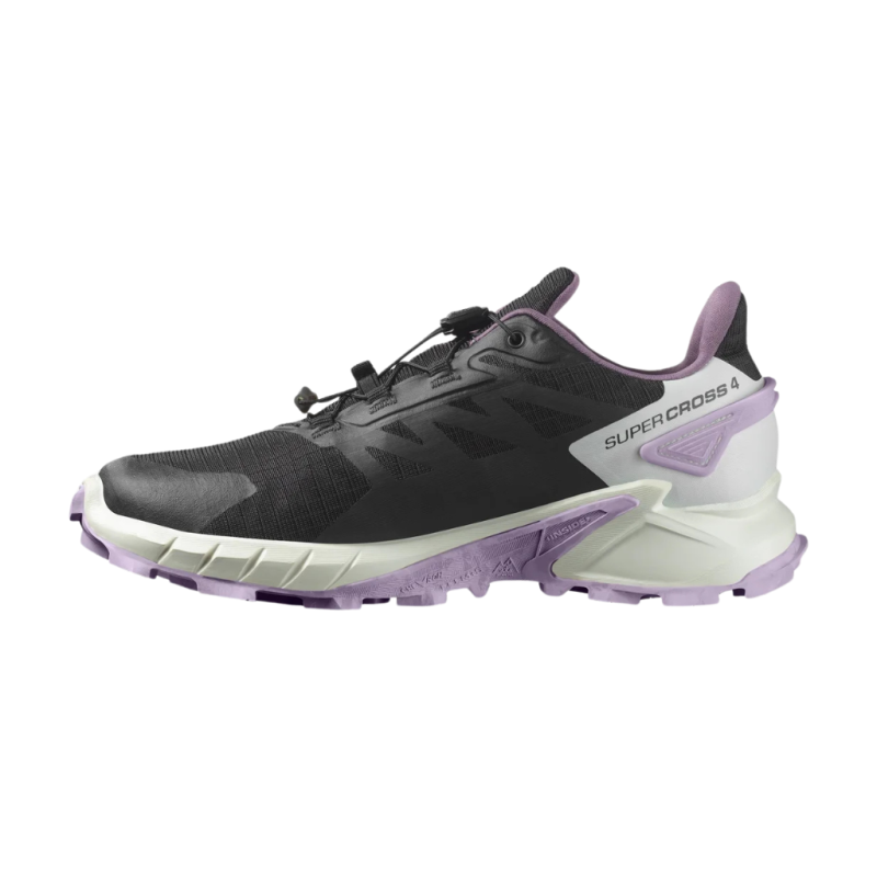 Buty damskie Salomon SuperCross 4 GTX W czarno fioletowe