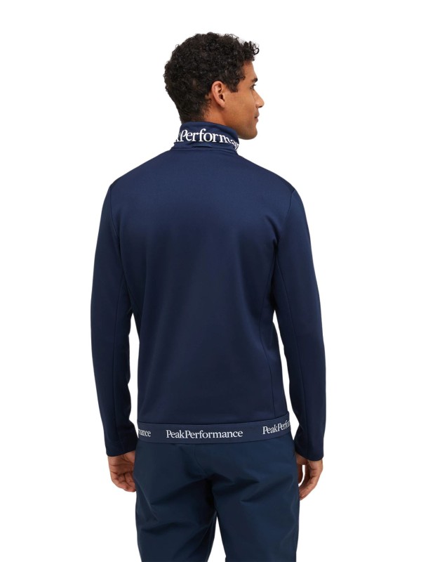 Bluza Peak Performance męska Rider Tech Zip Jacket granatowa