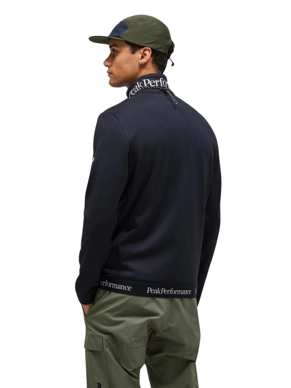 Bluza Peak Performance męska Rider Tech Zip Jacket czarna