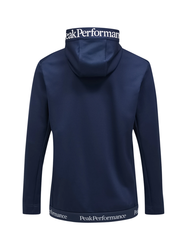 Bluza Peak Performance męska Rider Tech Zip Hood granatowa