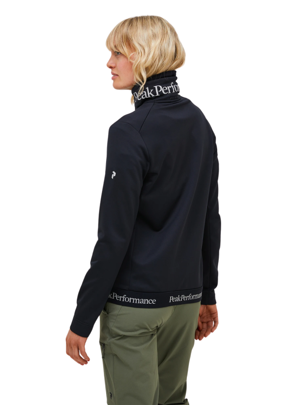 Bluza Peak Performance damska Rider Tech Zip Jacket czarna