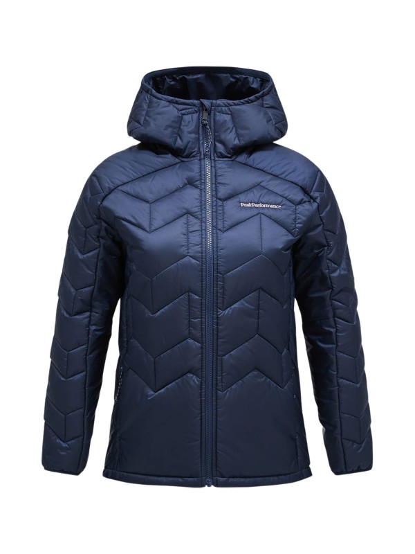 Kurtka Peak Performance damska Elevate Liner Hood granatowa