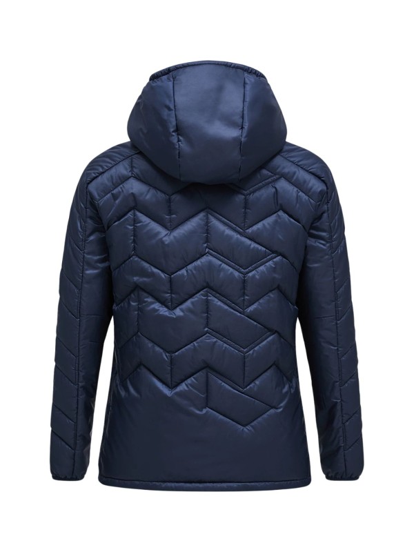 Kurtka Peak Performance damska Elevate Liner Hood granatowa