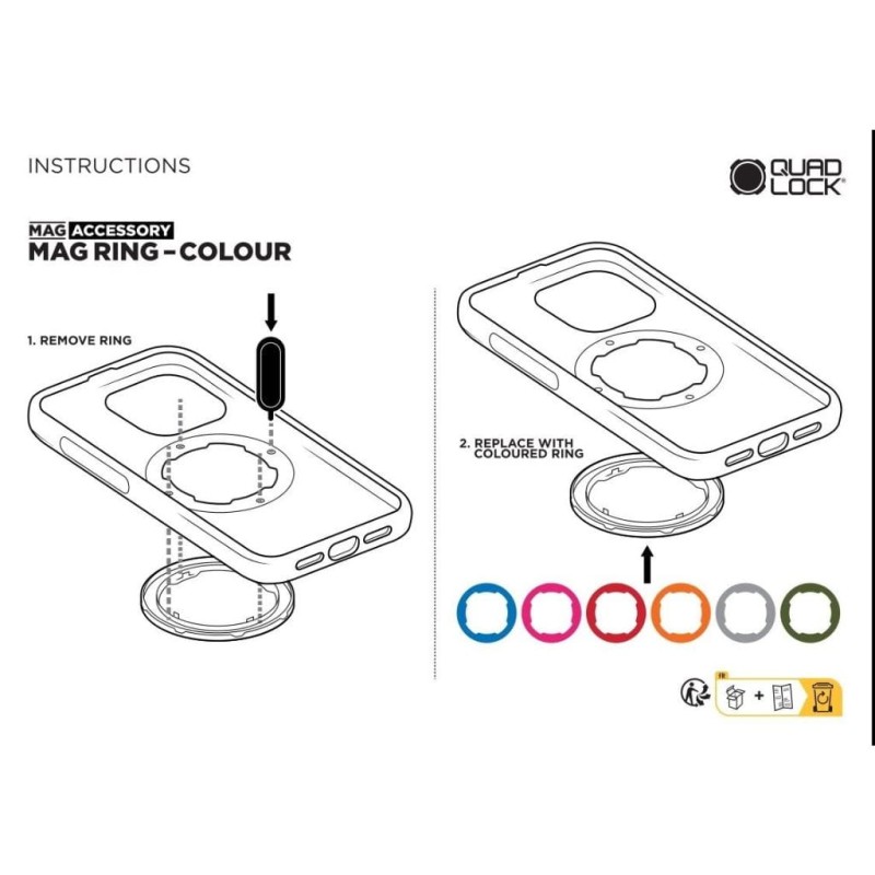 Etui na telefon Quad Lock Mag Case iPhone 16 Pro