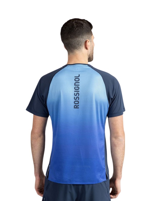 Koszulka do biegania męska Rossignol Sapa granatowa