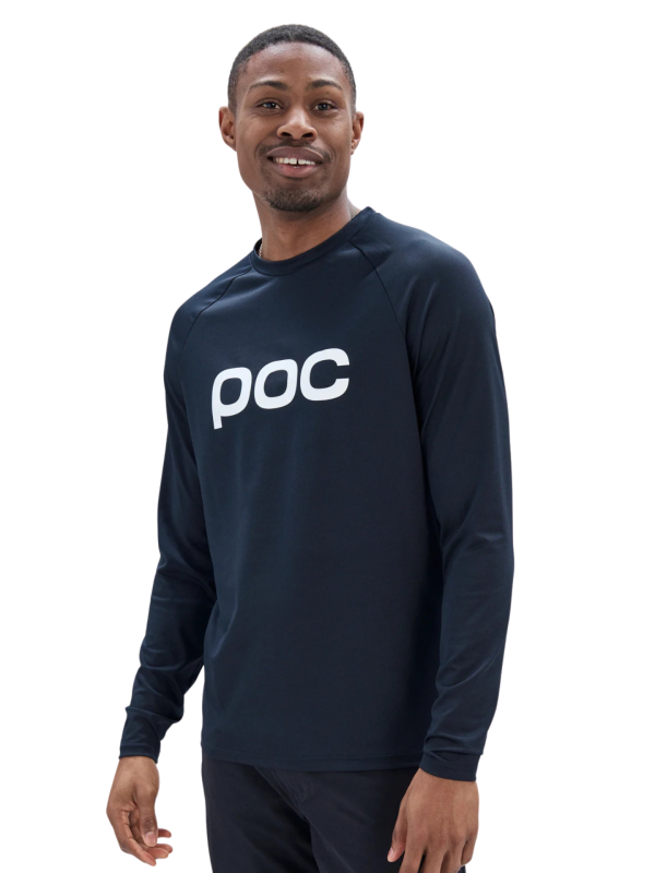 Koszulka rowerowa męska POC Reform Enduro długa czarna