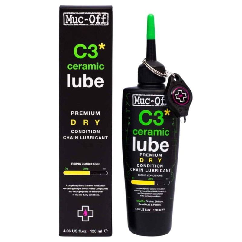 Smar do łańcucha Muc-Off C3 DRY Ceramic Lube 120ml
