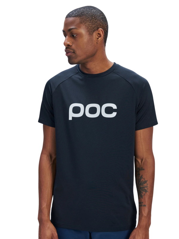 Koszulka rowerowa męska POC Reform Enduro krótka czarna