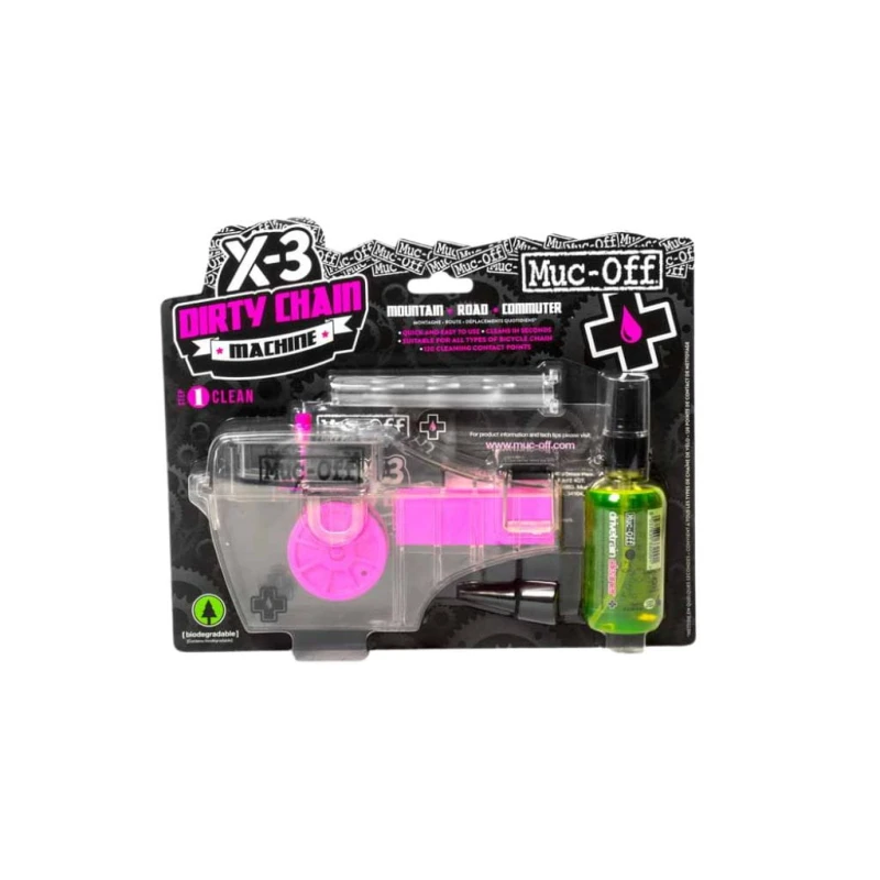 Zestaw do mycia łańcucha Muc-Off X3 Chain Cleaning Device Kit