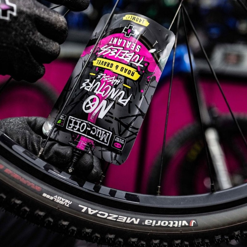 Uszczelniacz Muc-Off No Puncture Tubeless sealant Road &amp; Gravel 140ml