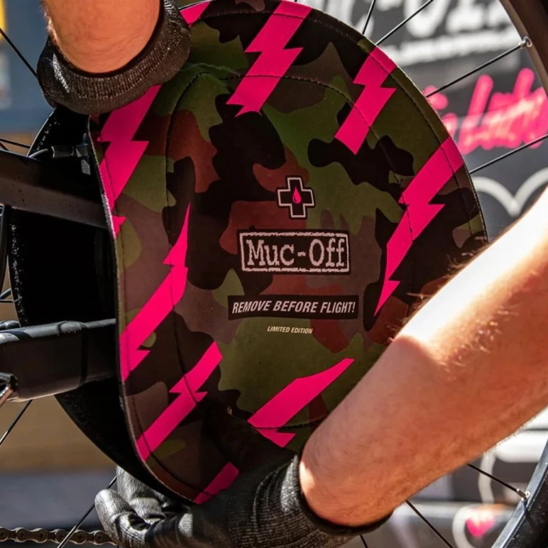 Osłony do hamulców tarczowych Muc-Off Disc Brake Cover Camo